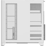 Thermaltake View 390 Air Snow White, Tower-Gehäuse weiß, Tempered Glass