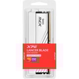 ADATA DIMM 16 GB DDR5-5600 , Arbeitsspeicher weiß, AX5U5600C4616G-SLABWH, XPG Lancer Blade, INTEL XMP, AMD EXPO