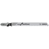 Bosch Stichsägeblatt T 101 AIF Clean for Hard Wood, 100mm 5 Stück