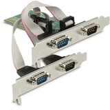 DeLOCK PCI Express x1 Karte zu 4 x Seriell RS-232, Schnittstellenkarte 