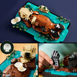 LEGO 21366 Ideas Schwimmende Otter, Konstruktionsspielzeug 