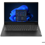Lenovo V15 G4 AMN (82YU01AFGE), Notebook schwarz, AMD Ryzen 5 7520U, AMD Radeon 610M, 8 GB LPDDR5, 256 GB (256 GB SSD), Windows 11 Pro