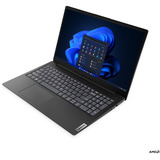 Lenovo V15 G4 AMN (82YU01AFGE), Notebook schwarz, AMD Ryzen 5 7520U, AMD Radeon 610M, 8 GB LPDDR5, 256 GB (256 GB SSD), Windows 11 Pro