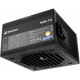 Sharkoon Rebel P15 650, PC-Netzteil schwarz, 1x 12-Pin High Power GPU, 2x PCIe, Kabelmanagement, 650 Watt