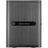 SilverStone SST-CS240, Tower-Gehäuse schwarz, NAS-Gehäuse