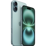 Apple iPhone 16 Plus 128GB, Handy blaugrün, iOS, NON DEP