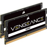 Corsair SO-DIMM 64 GB DDR5-5600 (2x 32 GB) Dual-Kit, Arbeitsspeicher schwarz, CMSX64GX5M2A5600C48, Vengeance