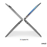 Lenovo IdeaPad 5 2-in-1 15AGP11 (83UM0029GE), Notebook grau, AMD Ryzen AI 5 430, AMD Radeon 840M, 16 GB DDR5, 512 GB (512 GB SSD), Windows 11 Home