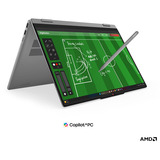 Lenovo IdeaPad 5 2-in-1 15AGP11 (83UM0029GE), Notebook grau, AMD Ryzen AI 5 430, AMD Radeon 840M, 16 GB DDR5, 512 GB (512 GB SSD), Windows 11 Home