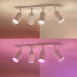 Philips Hue White & Color Ambiance Fugato 2er-Spot, LED-Leuchte weiß