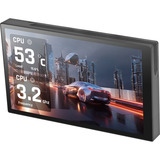 Thermaltake ST360 Ultra, Wasserkühlung schwarz, 7" IPS LCD
