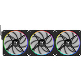 Thermaltake TS 140 EX RGB, Gehäuselüfter schwarz, 3er Pack, 140 mm