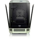 Thermaltake The Tower 300 Matcha Green, Tower-Gehäuse hellgrün, Tempered Glass
