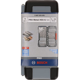 Bosch PRO Metal HSS-G Spiralbohrer-Satz, 135°, 18-teilig in ToughBox