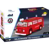 COBI Volkswagen T2b Feuerwehr, Konstruktionsspielzeug rot, Maßstab 1:35