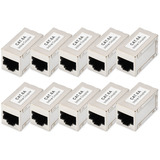 Digitus CAT 6A Modulare Kupplung, geschirmt - 10 Stk., Keystone-Modul 