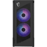 MSI MPG VELOX 300R PZ, Tower-Gehäuse schwarz, Tempered Glass
