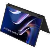 ASUS ZenScreen Duo MB14FCD, LED-Monitor 71 cm (14 Zoll), schwarz, 2xWUXGA, 360 Grad faltbar, Dual 14" USB-C, Mini-HDMI