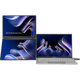 ASUS ZenScreen Duo MB14FCD, LED-Monitor 71 cm (14 Zoll), schwarz, 2xWUXGA, 360 Grad faltbar, Dual 14" USB-C, Mini-HDMI