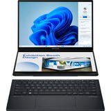 ASUS Zenbook Duo OLED (UX8406MA-PZ058X), Notebook grau, Intel® Core™ Ultra 9 185H, Intel® Arc™ Graphics, 32 GB LPDDR5X, 2 TB (2 TB SSD), Windows 11 Pro
