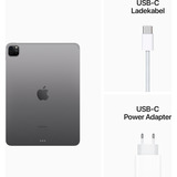 Apple iPad Pro 11" (512 GB) Generalüberholt, Tablet-PC grau, Gen 4 / 2022