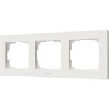 Aqara Switch Frame H2 EU (3-Gang), Einbaurahmen weiß, 3-Fach-Rahmen