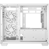  DeepCool CG330 3F WH, Tower-Gehäuse weiß, Panorama-Design