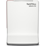 FRITZ! Box 6820 LTE, Mobile WLAN-Router weiß/rot