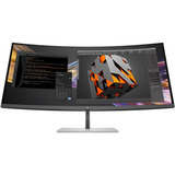 HP Pro 738pu Thunderbolt 4-Monitor, LED-Monitor 95.3 cm (37.5 Zoll), schwarz/silber, WQHD+, IPS Black, Curved, Docking-Monitor