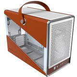 Montech Heritage, Tower-Gehäuse weiß/braun, Tempered Glass