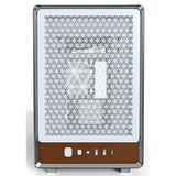 Montech Heritage, Tower-Gehäuse weiß/braun, Tempered Glass