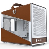 Montech Heritage, Tower-Gehäuse weiß/braun, Tempered Glass