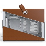 Montech Heritage, Tower-Gehäuse weiß/braun, Tempered Glass