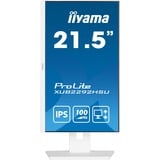 iiyama ProLite XUB2292HSU-W6, LED-Monitor 55 cm (22 Zoll), weiß (matt), FullHD, IPS, AMD Free-Sync, 100Hz Panel