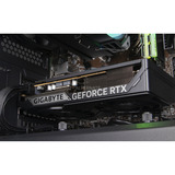 ALTERNATE Gaming-PC Window Edition • RTX 5060 • AMD Ryzen™ 5 5600 • 16 GB RAM schwarz/transparent, Windows 11 Home