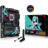 ASUS ROG STRIX X870E-H GAMING HATSUNE MIKU EDITION, Mainboard schwarz