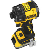 DEWALT Hydraulischer Akku-Schlagschrauber DCF870E2T, 1/4", 18Volt gelb/schwarz, 2x POWERSTACK Li-Ion-Akku 1,7Ah, in T STAK Box