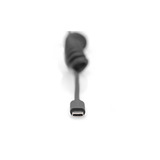 Digitus USB 2.0 Spiralkabel USB-C > USB-C schwarz, 1 Meter, PD, Laden mit bis zu 60 Watt