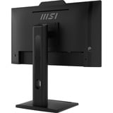 MSI PRO MP242PMGDE, LED-Monitor 60 cm (23.8 Zoll), schwarz, FullHD, IPS, Webcam, Mikrofon, HDMI, DP, VGA, USB-Hub, 120Hz Panel