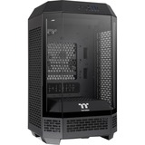 Thermaltake The Tower 250 Black, Tower-Gehäuse schwarz, Tempered Glass