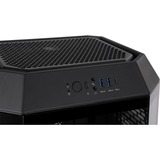 Thermaltake The Tower 250 Black, Tower-Gehäuse schwarz, Tempered Glass