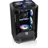 Thermaltake The Tower 250 Black, Tower-Gehäuse schwarz, Tempered Glass