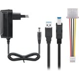 goobay USB 3.2 Gen 1 Festplattenadapter für IDE und SATA 