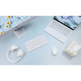 ASUS Marshmallow KW100, Tastatur weiß, DE-Layout, Scherenmechanik, mit Copilot-Taste