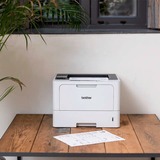 Brother HL-L5210DN, Laserdrucker grau, USB, LAN, Duplex (Druck)