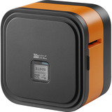 Brother P-touch E920BT CUBE Pro, Etikettendrucker schwarz/orange