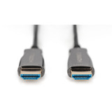 Digitus HDMI AOC Hybrid Glasfaserkabel, UHD 4K schwarz, 10 Meter