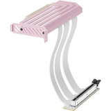 HYTE PCIe 5.0 Hyper Riser, Verlängerungskabel rosa/weiß, 20cm