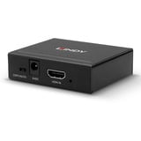 Lindy 2 Port HDMI 4K Splitter, HDMI Splitter schwarz
