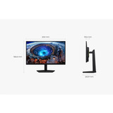 Samsung Odyssey S27HG806EF, Gaming-Monitor 68.5 cm (27 Zoll), schwarz, 5K-Monitor, IPS, HDMI, DP, USB-Hub, 180Hz Panel